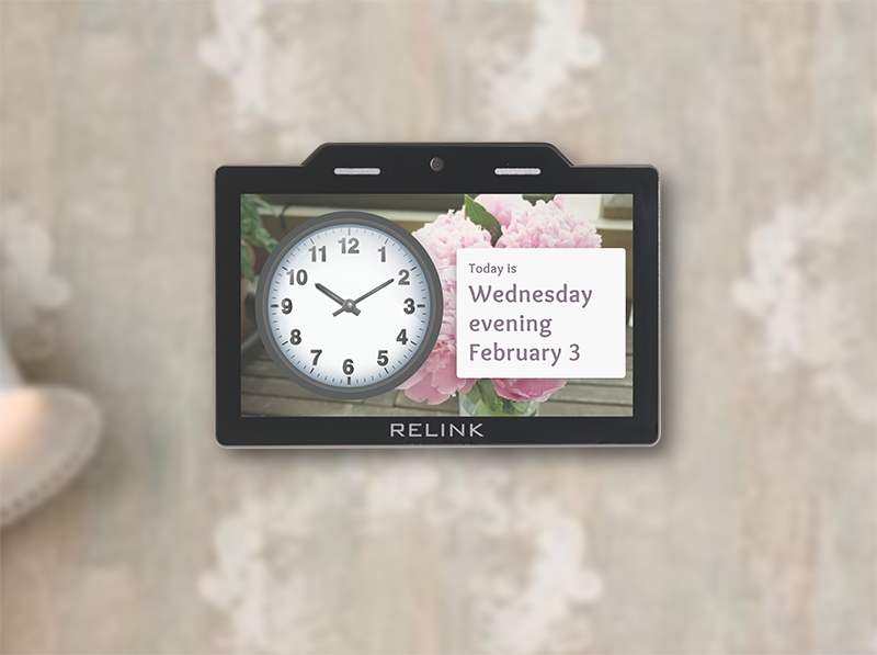 RelinkDevice's tweet image. Relink Device at #home! #Alz #Alzheimer's #Dementia #Clock