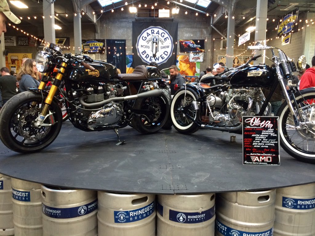 O'Keeffe PR on Twitter "GarageBrewed 2016 motorcycle show is