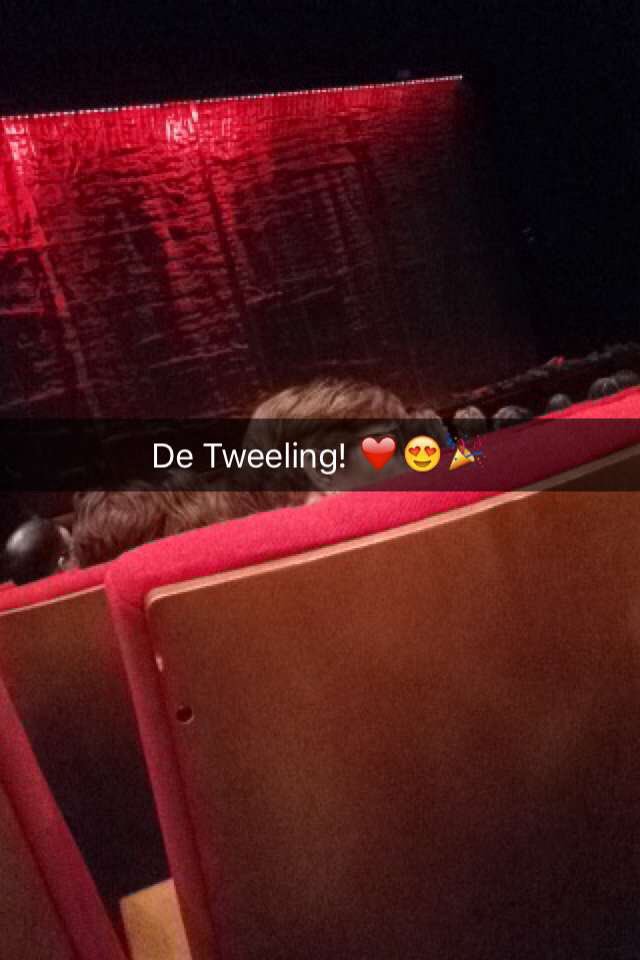 Vandaag bij de prachtige musical de <a href="/DeTweelingNL/">De Tweeling</a> geweest!! Was en super mooi! ❤️ @rtenhoordasilva