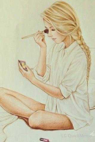 Only for me #diana #me #makeup #blonde