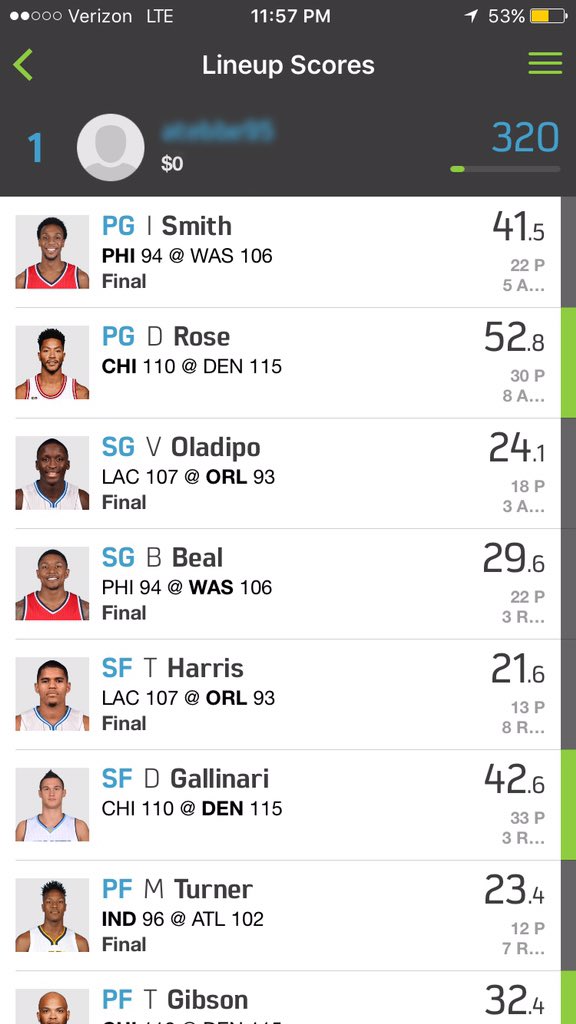 DFSBoomMan's tweet image. Crushed it in NBA last night #300club 🔥💰
