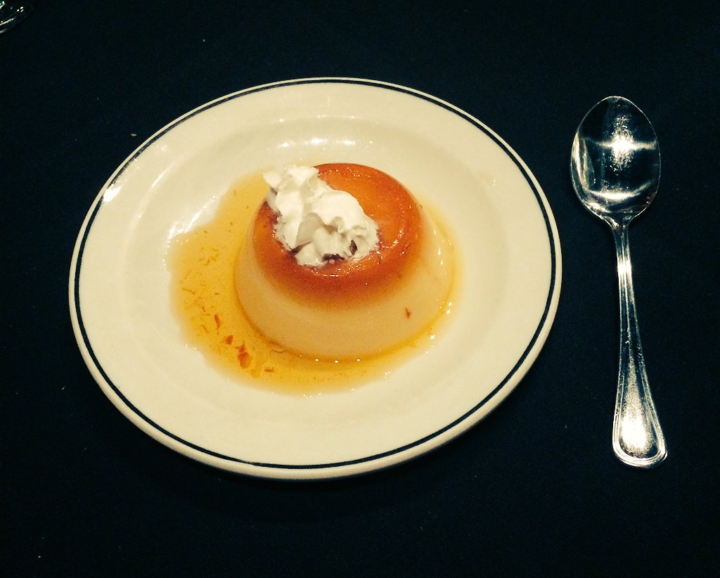 BarrieChamber's tweet image. Créme caramel for #dessert - thanks for a lovely evening #townandcountry in @DowntownBarrie @barrielicious1