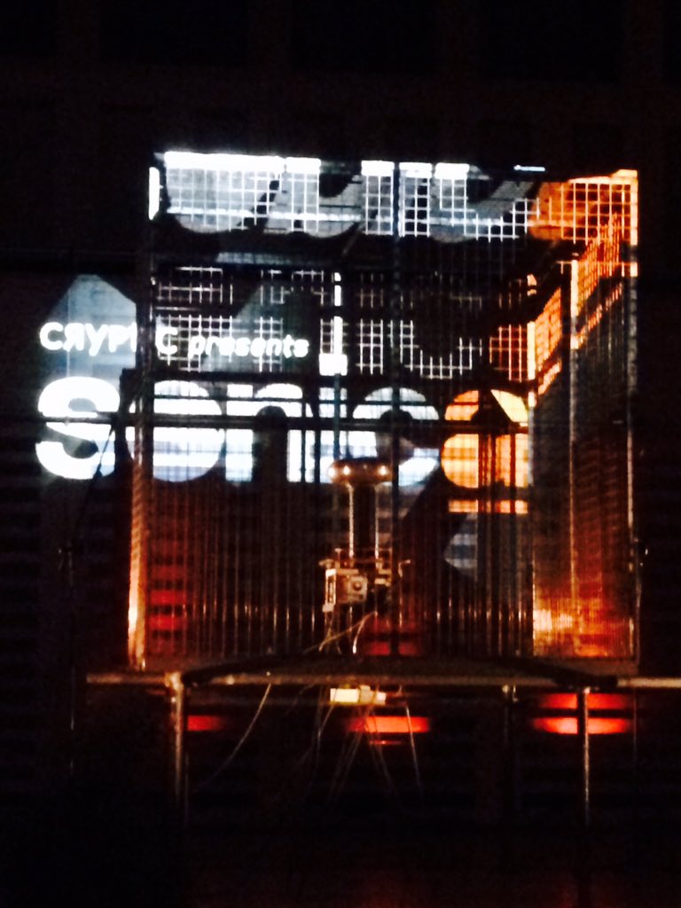 iamvanessareed's tweet photo. Thanks @crypticglasgow for Adventures in light, sound & electricity tonight #teslacoil #robbiethomson @PRSFoundation https://t.co/5xkpcS4at2