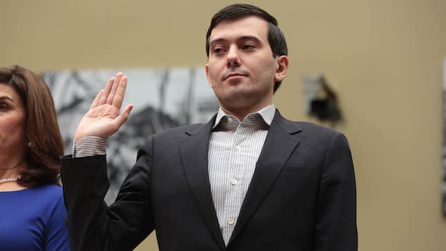seamusyo's tweet photo. "@thehill: Infamous drug CEO Shkreli to Jeb: "I'm an avid supporter" https://t.co/gDiAlDFZtV https://t.co/Gx7nis4Hlw"
Goat.