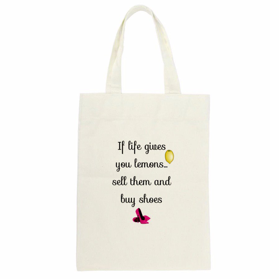 If Life Gives You ... - EthicalStores.com/products/bags/… - #GiftForBestFriend #GiftForFriend - #handmade #etsy