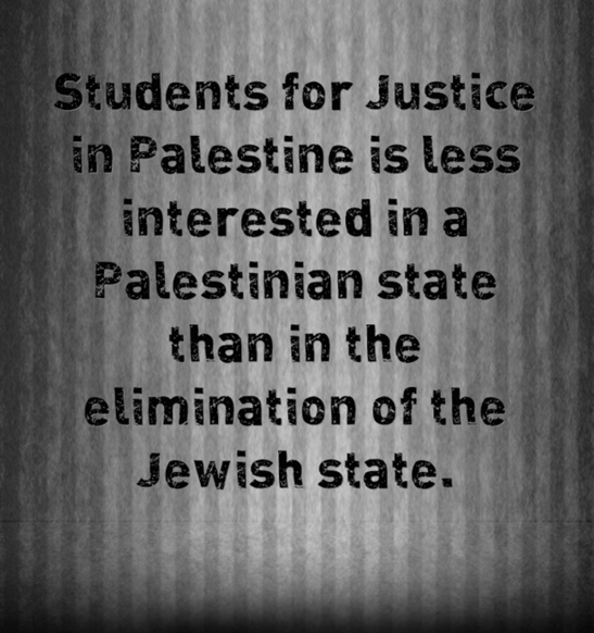 canarymission's tweet photo. And that's really what it's about folks. Not peace. Not equality. Hate. #StopSJP https://t.co/Il0NNPA4Ks https://t.co/U502EauWSX
