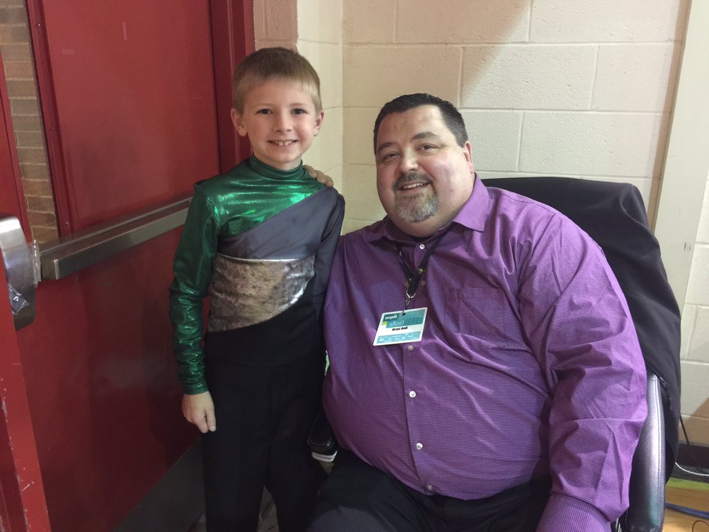 TheRealBradBell's tweet photo. @WGItweets @WGIpercussion Jeremiah here from Shockwave just wanted to come say "Hi" on a break.#wgitroy #wgi2016 https://t.co/lDsk3RDSbJ