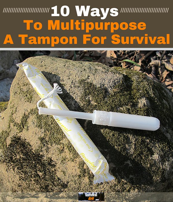 SurvivalGrit's tweet image. Tampon Survival Use: 10 Ways to Multipurpose a Tampon in a Survival Situation buff.ly/1S7u8Gw