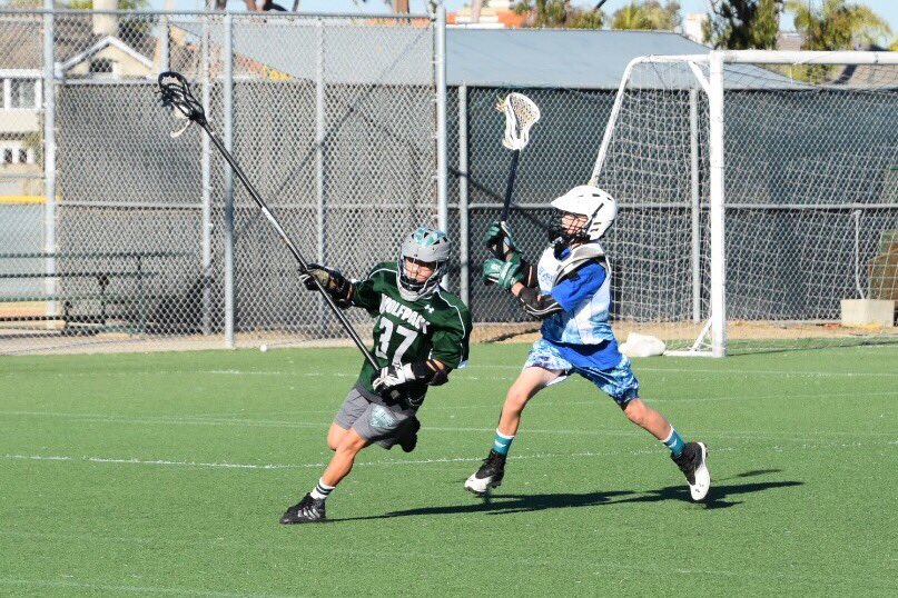 shewines's tweet photo. Wolfpack's game vs BeachCities was all about defense- ends in tie (6-6). #Wolfpack #oclax #lacrossewarriors https://t.co/UCvcMwm87h