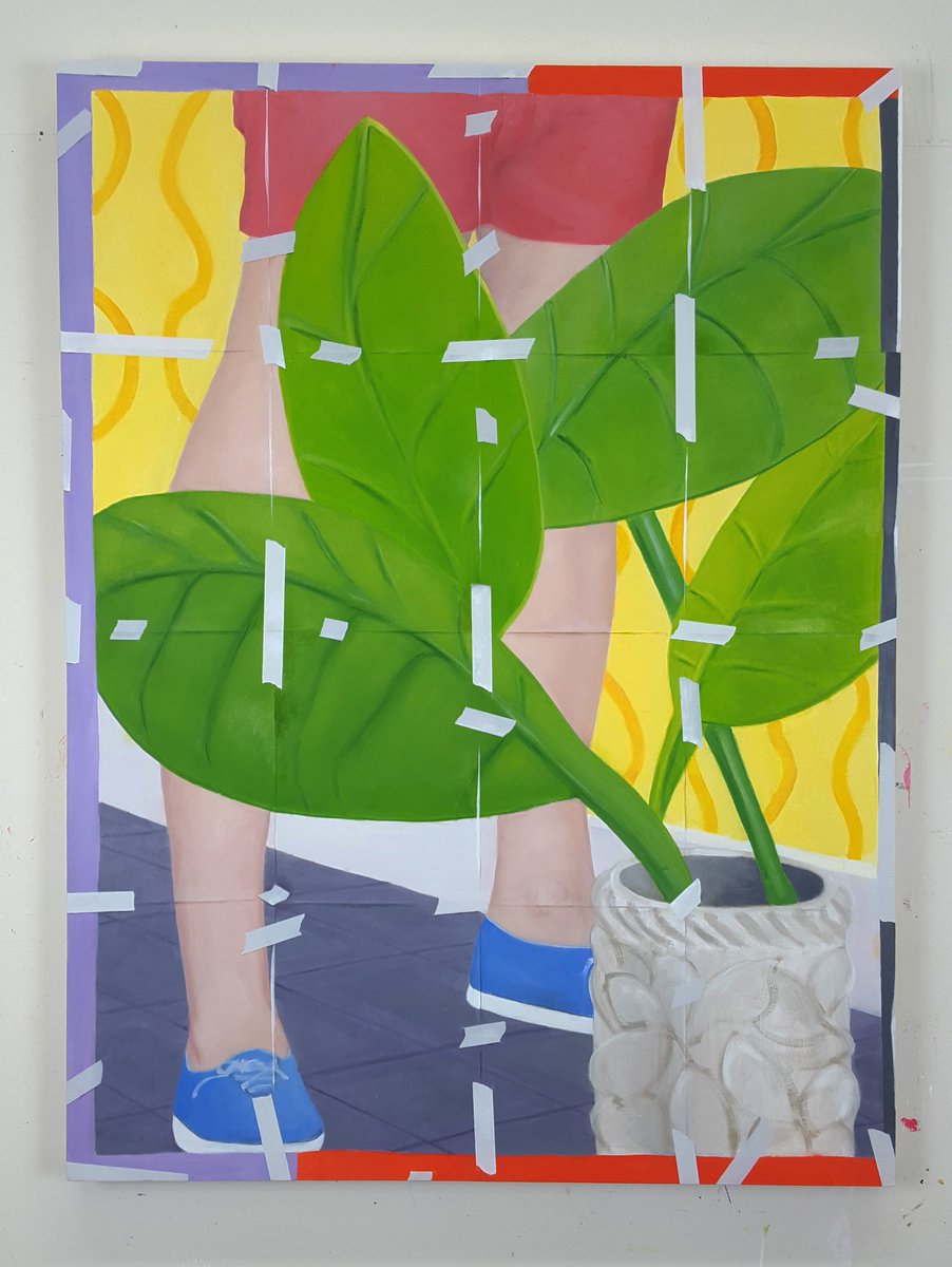 patrickjdonovan's tweet image. new painting