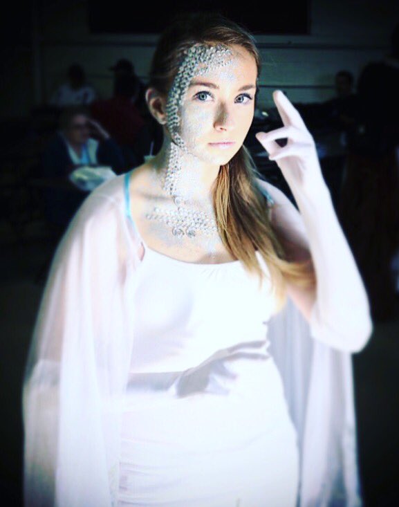 EmmaSonck's tweet photo. Emma Frost cosplay today at the convention. https://t.co/c5al6Az8zl
