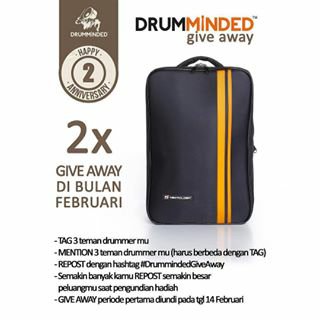 aga_pass's tweet photo. #Repost @Drumminded SMOGA BERUNTUNG!
@YoseKristian12 @yosuakristianP @JantanSurya
#drummindedgiveaway #drumminded https://t.co/kyGAGIV4IM