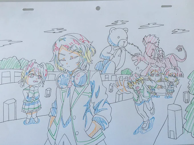 無彩限のファントム・ワールドの5話のレイアウトをオリジナルで描いてみた!
一条晴彦「待ってよ、小糸さん!」
水無瀬小糸「その呼びかたはやめて!」
#無彩限のファントム・ワールド
#phantom 