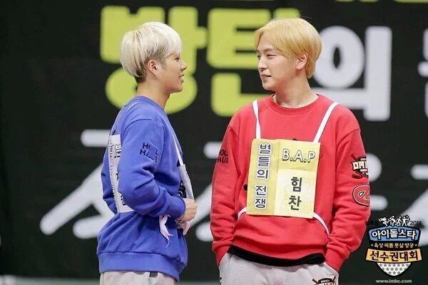BABYPhilippines's tweet photo. [PHOTO] 160118 B.A.P @ 2016 MBC Idol Star Athletic Championship Behind Cut (2) https://t.co/Tr6CuY68nA (via: BAP_intl)
