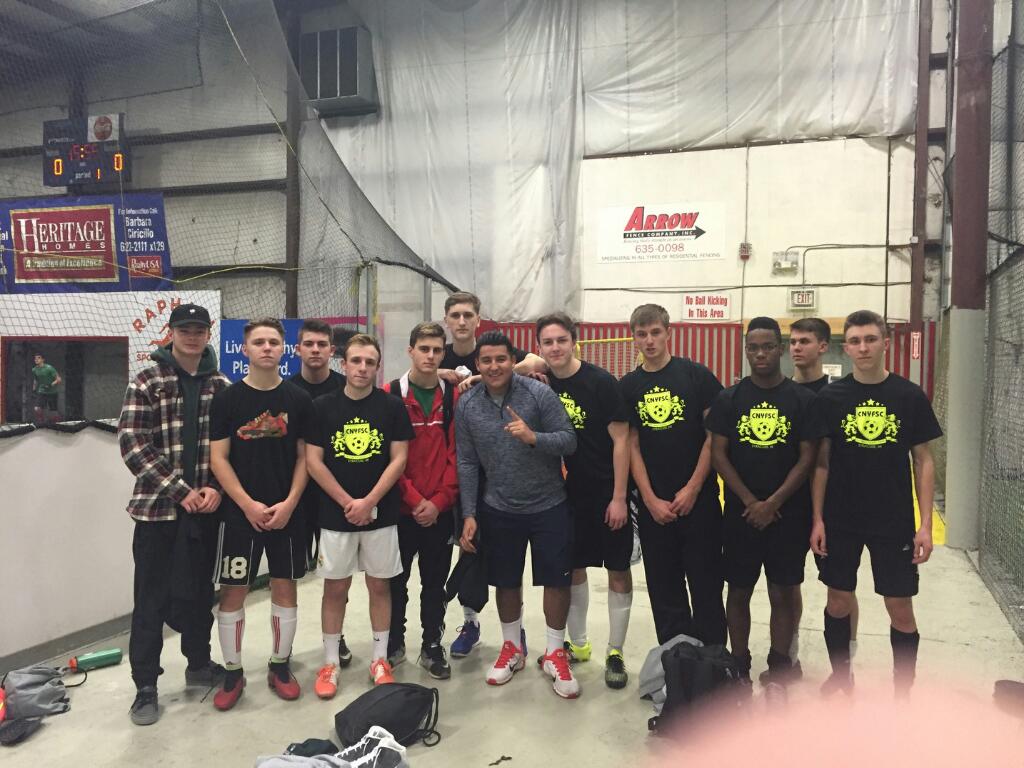 FOTGFC's tweet photo. CNYFSC CHAMPIONS! FRESH OFF THE GOAT!!! https://t.co/Zi3vZ7CM4p