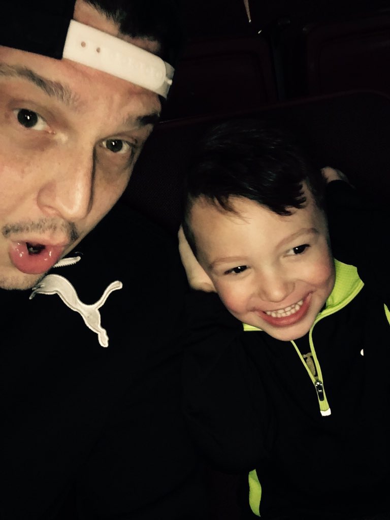 adam_jacobs's tweet photo. First Steelhead game #centurylinksuite #pumajacket https://t.co/FIKqAwBFiH