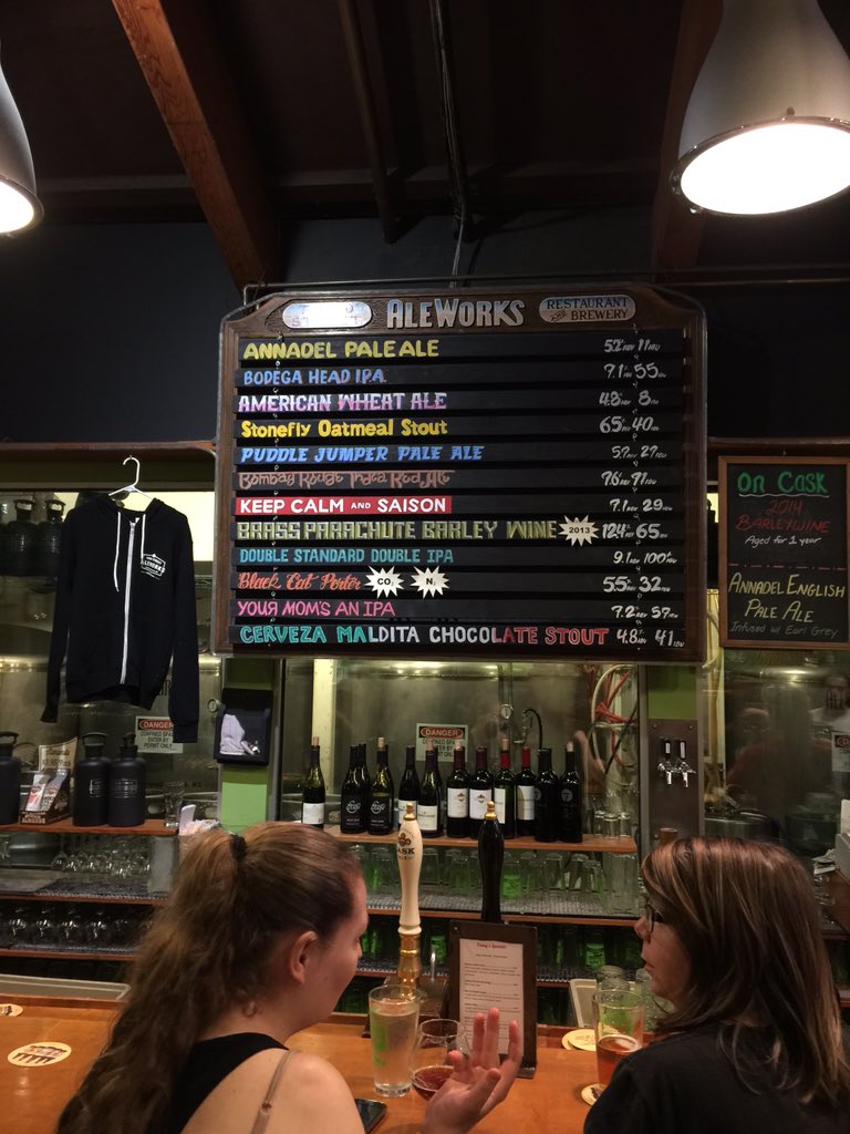 A post Pliny tradition dinner at third street ale works