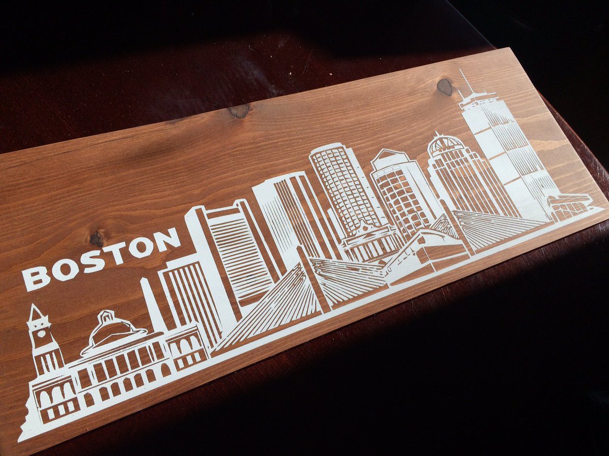 KnottySigns's tweet photo. Show everyone your #Boston pride with this #custom #handmade #skyline wall #art! Get one at https://t.co/DNOfs34bG1 https://t.co/AtM4Y8c0fc