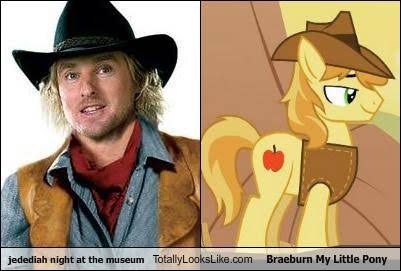 "I don't look like that damm pony!"