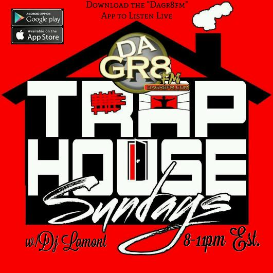 ExilusMedia's tweet photo. Check out #TrapHouseSundays w/ Dj Lamont @teamlamontmusic on @dagr8fm every Sundays from 8-11pm Est. #THECOUCH https://t.co/l8MBHMUstD