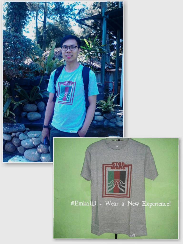 EmkaID's tweet photo. Owner @EmkaID @mulyanadika pake kaos STOP WARS #kaosmotivasi #kaosdistro #kaosunik #ootd https://t.co/l5VlDqPenH