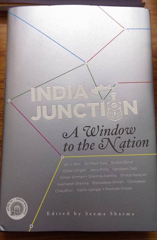 ashishbadshah's tweet photo. #IndiaJunction Book compiling articles & memoirs of authors listed ,2014 ,Copyright @RailMinIndia @sureshpprabhu Ji https://t.co/6kFiAqHUlX
