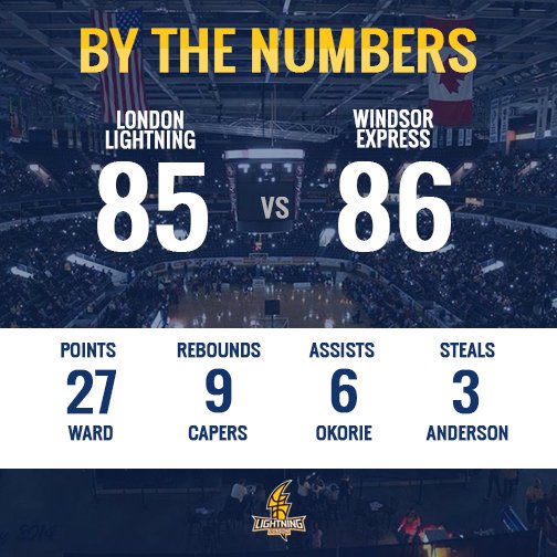 LondonLightning's tweet photo. Tonight's #LondonMedix Player of the Game is Warren Ward! #GetStruck #ldnont https://t.co/kDJx6lW15p