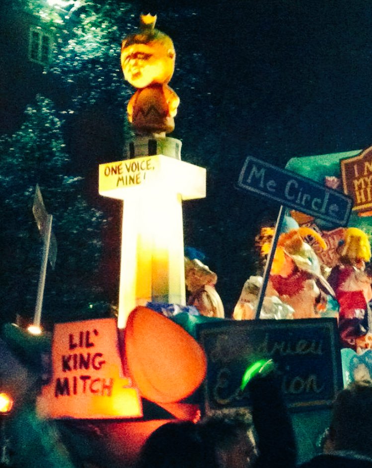 cjhowat's tweet photo. At least happy Mayor Landrieu is getting a dose at #MardiGras this year. #MeCircle #MitchBetterHaveMyMoney https://t.co/0NHNF56WBY