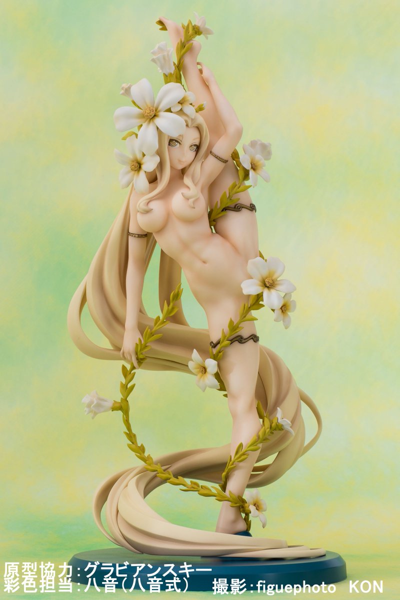 bansanv3's tweet photo. 以今日のWFで出展するダイキ工業の「花の少女　マリア・ベルナール」のデコマスです。 https://t.co/ZiCkxJdthw