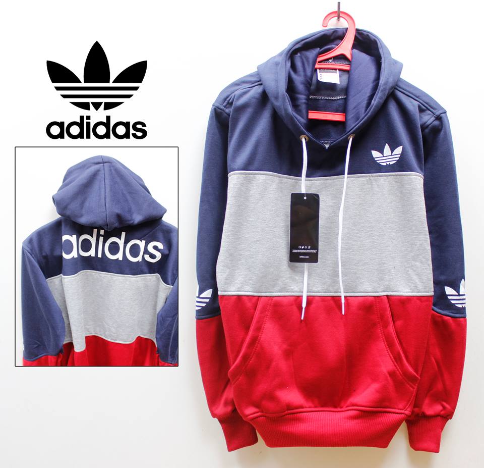 Jumper Adidas 3Color || Bahan cotton fleece || Size Fit L || Kualitas terbaik! Cek stock facebook.com/kenai.group :)