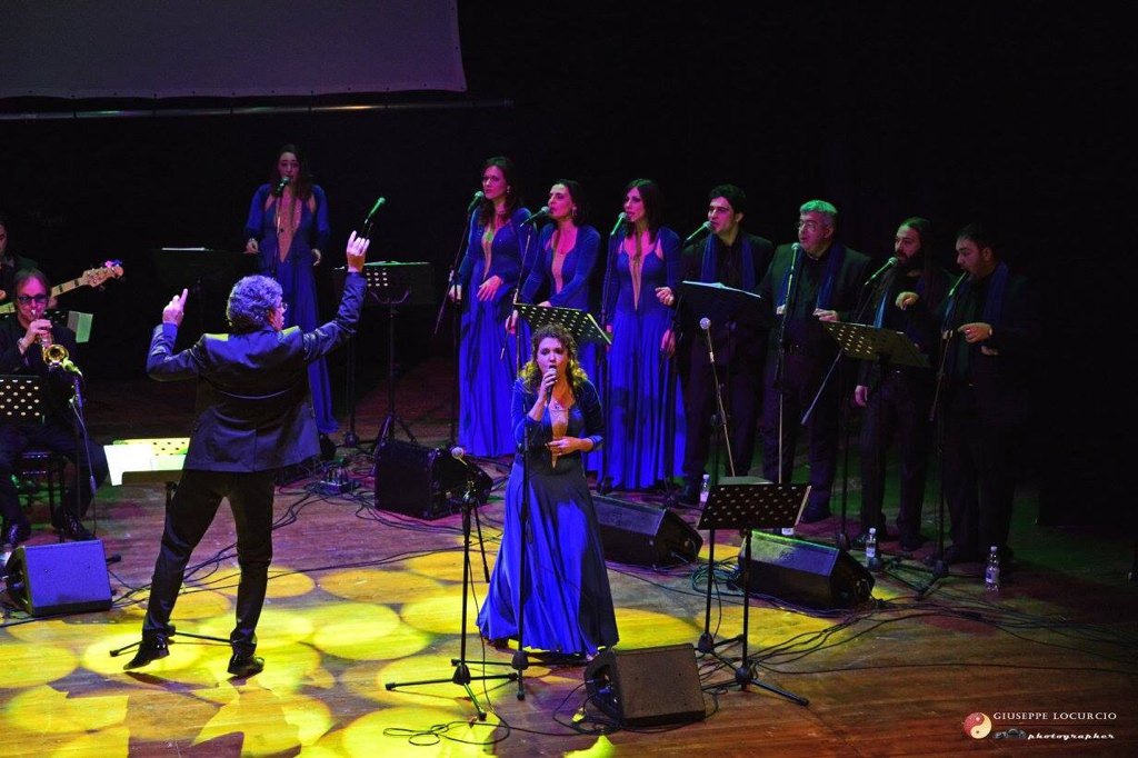 DauniaGC's tweet photo. @teatro_giordano @DauniaGC  @RuscilloAgo @fmdauni 
#xmastour #amicidellamusica #foggia #giovannipaoloII https://t.co/8C2tjFGM2B