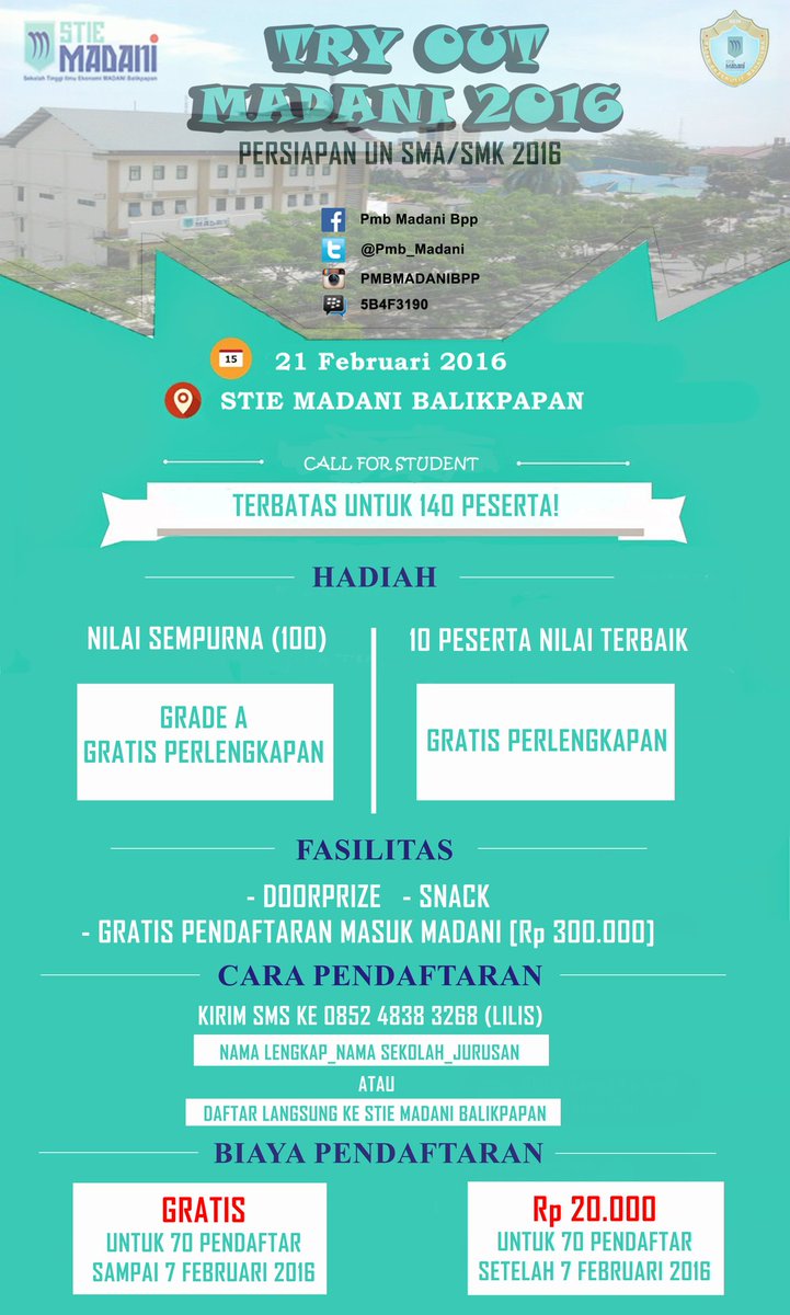 Try out madani 2016@BEMSTIEMadani <a href="/infomasukPTN/">infomasukptn</a> <a href="/info_balikpapan/">IG : Info_Bpn</a> <a href="/PusdiMadani/">Pusdimadani</a> @info_bpp <a href="/InfoBalikpapan/">IG : INFO_BALIKPAPAN</a> <a href="/Iklaninbpp/">Iklanin Balikpapan</a>