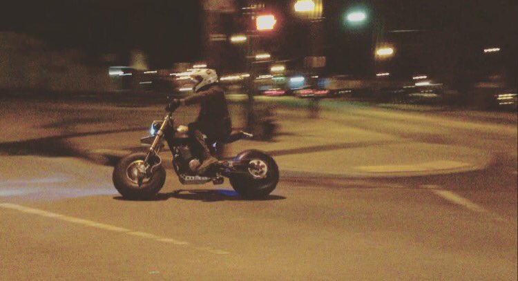 johnryland's tweet photo. #bw650 out on the town. #classifiedmoto https://t.co/sdXwzZCpgv