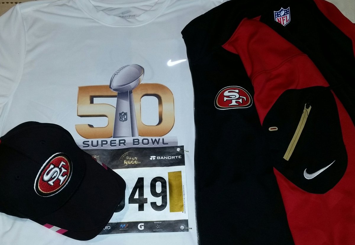 49ersMexico1's tweet photo. @SportsPromo_Mx @NFLFANRUN @nflmx Listos para mañana!
#nflrun #NFLMexico #49ersmexico #ninernation #49ers #NFL https://t.co/wTBrVoxKI4