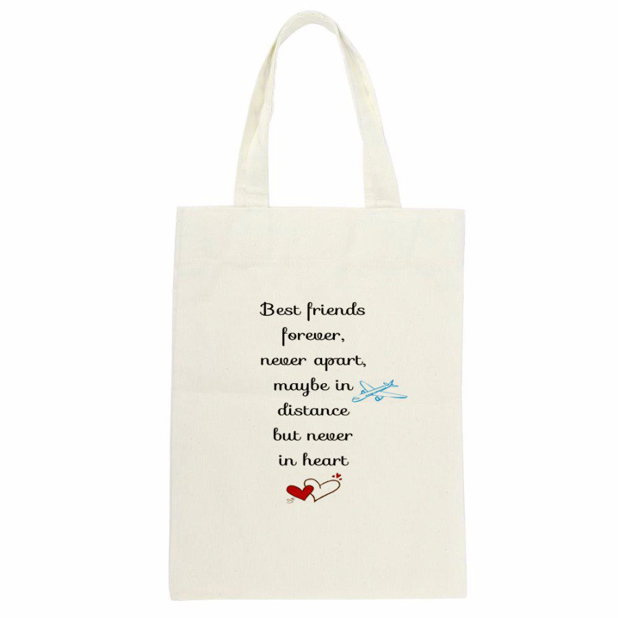 Best Friends Tote #Bag - EthicalStores.com/products/bags/… - #GiftForBestFriend #GiftForFriend - #handmade #etsy