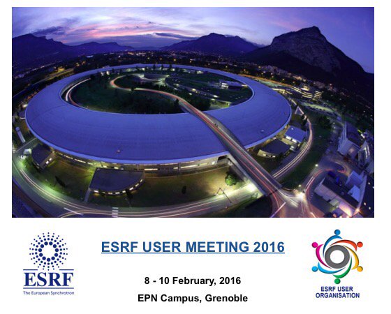 esrfsynchrotron's tweet photo. @esrfsynchrotron ready to welcome Users #ESRFUSERS 2016 https://t.co/fFtXSWjQ3y