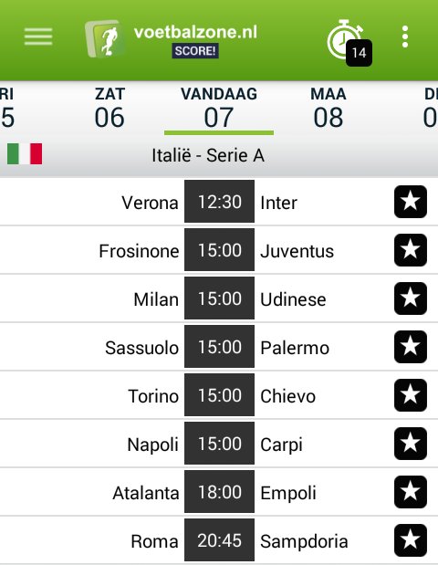 voetbalzonenl's tweet photo. MATCHDAY! Liefst 8 duels in de Serie A: onder meer Napoli, Juventus en Inter spelen! #napcar #frojuv #helint https://t.co/B7LVqhqHIt