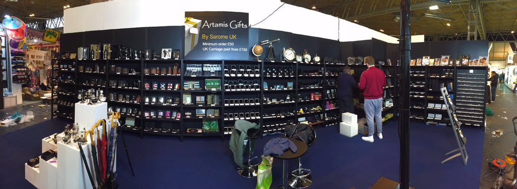 Specialising in Gifts for Men. Minimum order only £50. #SpringFair #NEC