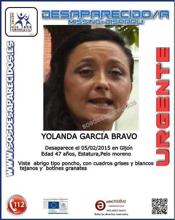 #Colabora
Seguimos buscando a Yolanda #desaparecida en Gijón #Asturias
 Si la ves
📞062
📞091
📞112
Tu RT es importante