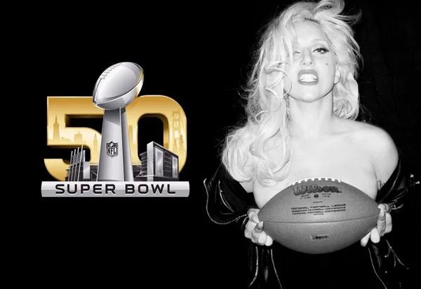 AllPopMusicCrew's tweet photo. "GOOD LUCK GAGA ON SB50" is trend worldwide because Lady Gaga will perform the National Anthem at Super Bowl 50. https://t.co/nnYR04tmrE