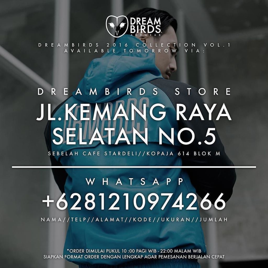 Dreambirds's tweet photo. Untuk pemesanan #Dreambirds2016 COLLECTION vol.1 ~ Mohon baca keterangan pada gambar dan good luck for tomorrow, Bi… https://t.co/Jcot9zFO9h