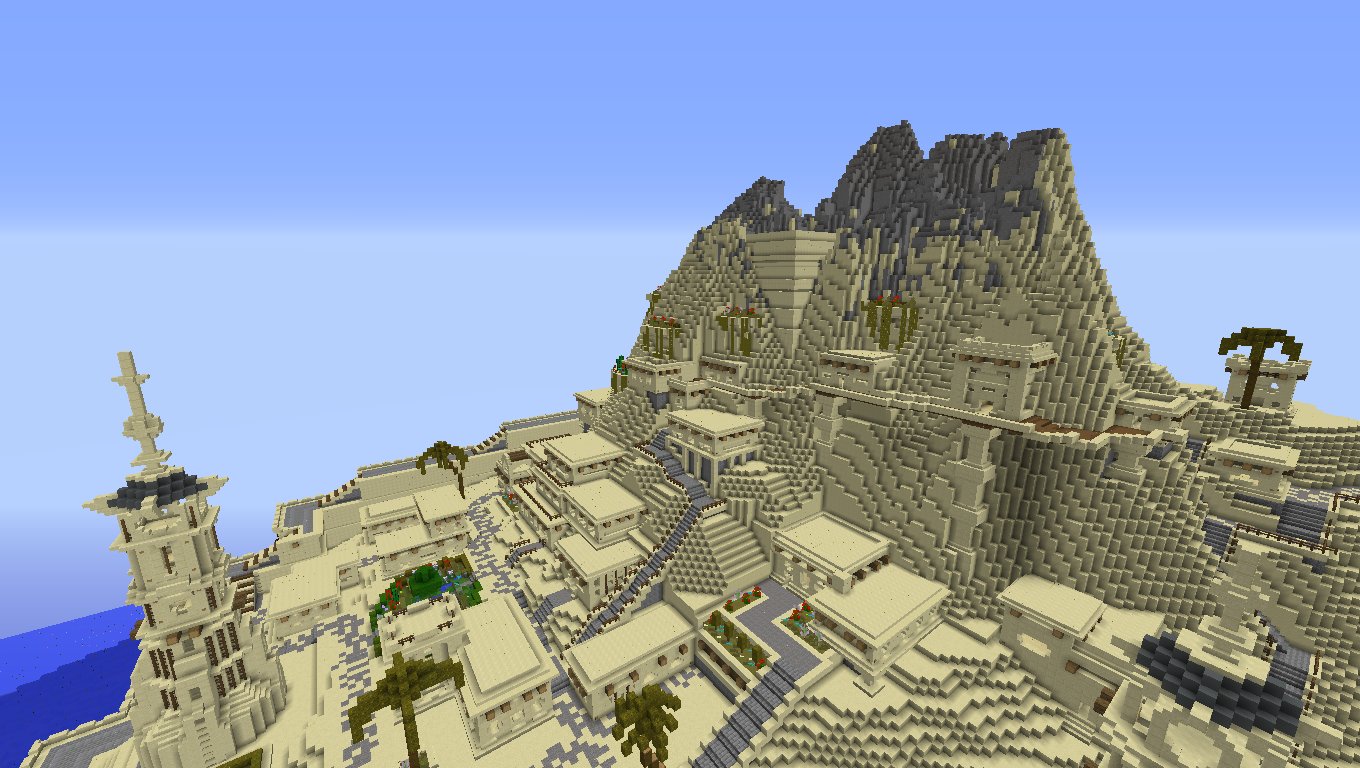 Minecraft Creations 🔥 on Twitter "Desert town in 