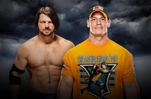 TrueFansOfWWE's tweet photo. One of a #dreamMATCH! @JohnCena vs #ThePhenominal @AJStylesOrg https://t.co/OVySOxNCDI