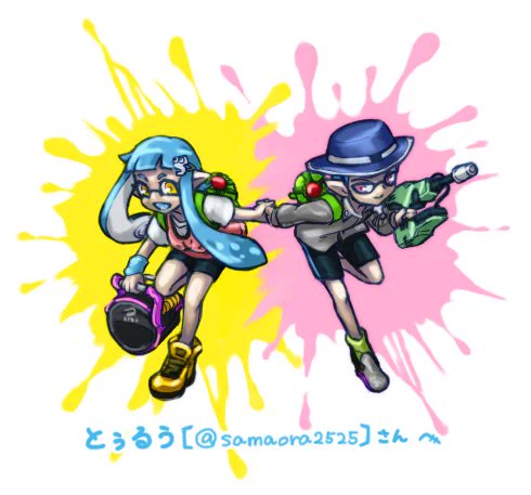 @samaora2525 
夜分遅くに失礼します!以前、サクコガのイラストについて伺ったナキです。
遅筆なため、遅くなってすみません…orz
他にも描いているものがあるのですが、追々上げさせて頂ければと思います(^◇^;) 