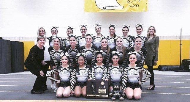 LivingOakForest's tweet photo. Let's hear it for OFHS Cheer...2016 IHSA State Champs! #livingoakforest #oakforest #oakfor… https://t.co/fLLqecF9Sa https://t.co/slvgYjldDH