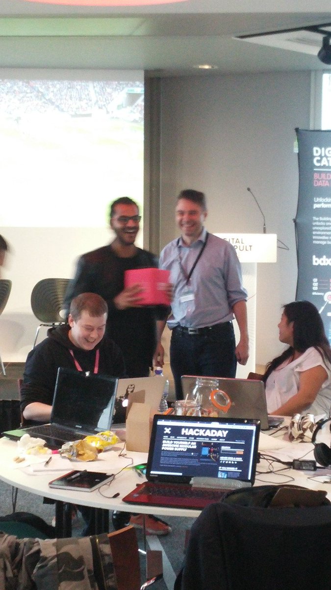 polaplus's tweet photo. #bdxhack presentations done, interviews started https://t.co/vsvyvb4kqE