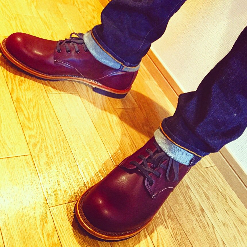 kenken08609915's tweet photo. ようこそ我が家へ！
嫁に感謝。久々に少年のように目が輝きました。
#REDWING
#BECKMAN9011
#levis510 https://t.co/inbsnFcTRu