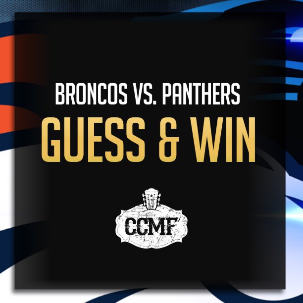 CCMFLive's tweet photo. Guess the score before the game starts &amp; if you’re the closest U could win 2 tix! #CCMFSB50. Ready? Go! https://t.co/kZhS3PaMmw