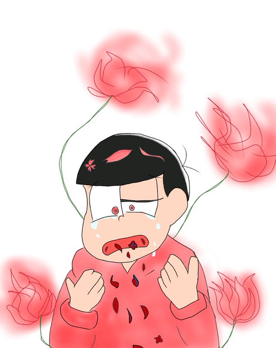 花吐き病のtwitterイラスト検索結果 古い順