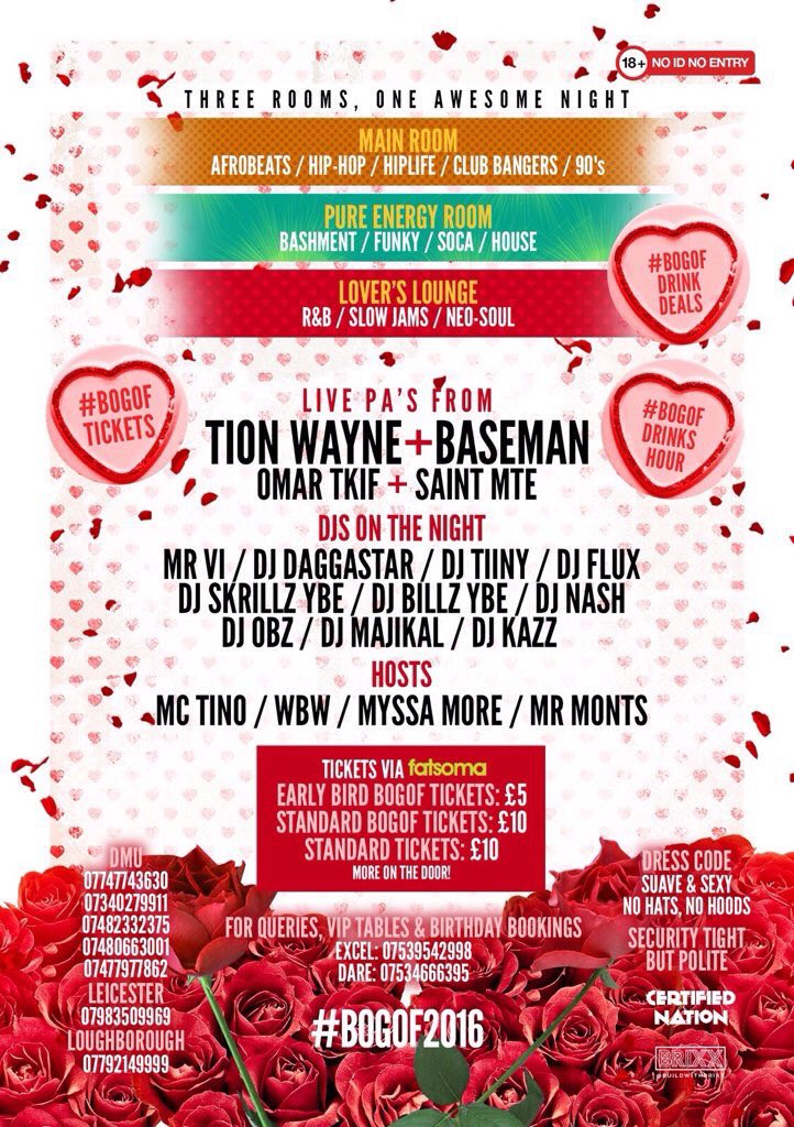 InnaCityNash's tweet photo. #BOGOF2016 is just round the corner, make sure you're there! Tickets here ππΎhttps://t.co/9S1lVJtosk https://t.co/YzJUuazNXa